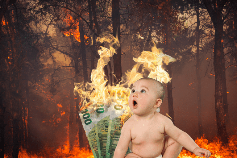Les bébés nés en 2021 vont perdre un million de dollars : le climat en cause !