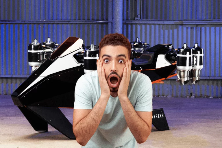 Un exploit technologique avec cette moto volante se transformant en drone militaire