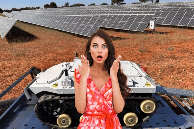 Innovation majeure : comment ce robot jardinier, éclipse la concurrence dans l'entretien des centrales solaires