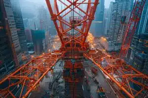 Découvrez comment cette grue colossale de 250 mètres transforme les chantiers les plus périlleux