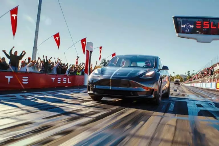 Un canadien pulvérise un record d'accélération avec sa Tesla Model S Plaid : les détails choquants