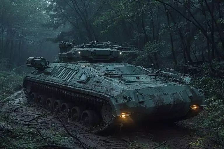 Un mystérieux blindé anti-char nord-coréen détecté en Ukraine : découvrez ses capacités terrifiantes