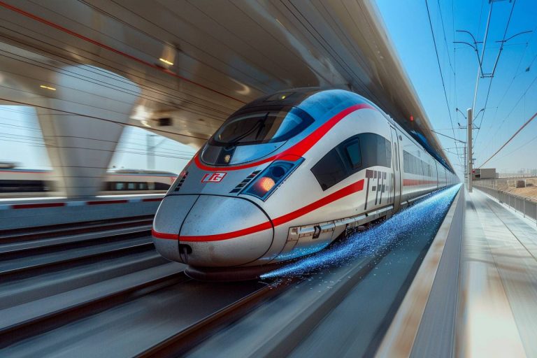 En Chine, ce train à suspension magnétique atteint 1 000 km/h : plus rapide qu&rsquo;un avion !