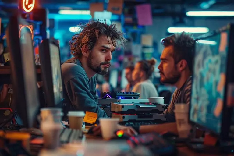 Le crunch dans le jeu vidéo : plongez dans l’enfer quotidien des développeurs sous pression insoutenable Le quotidien des développeurs de jeux vidéo : quand la pression invisible devient un cauchemar