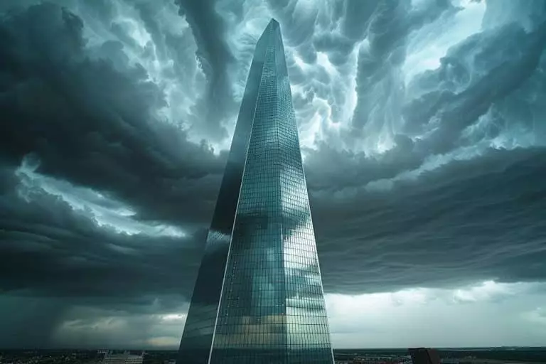 Les habitants d'Oklahoma City face à un dilemme : une tour gigantesque dans une zone à tornades