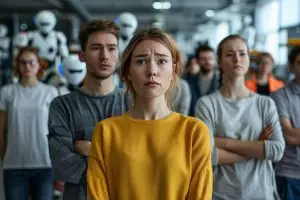 Les salariés face à l'IA : La peur de l'avenir et les surprises de l'automatisation des emplois