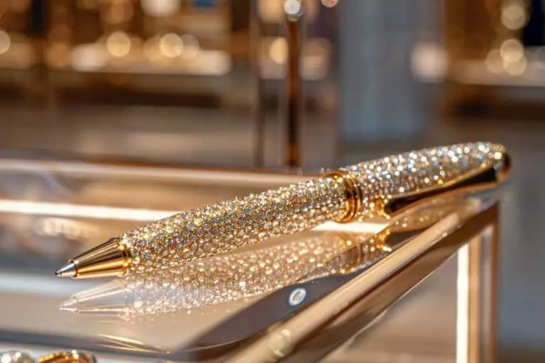 Découvrez ce stylo BIC en or et diamants qui envoûte les collectionneurs