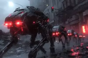Découvrez l'avenir de la guerre avec des robots-chiens armés et intelligents