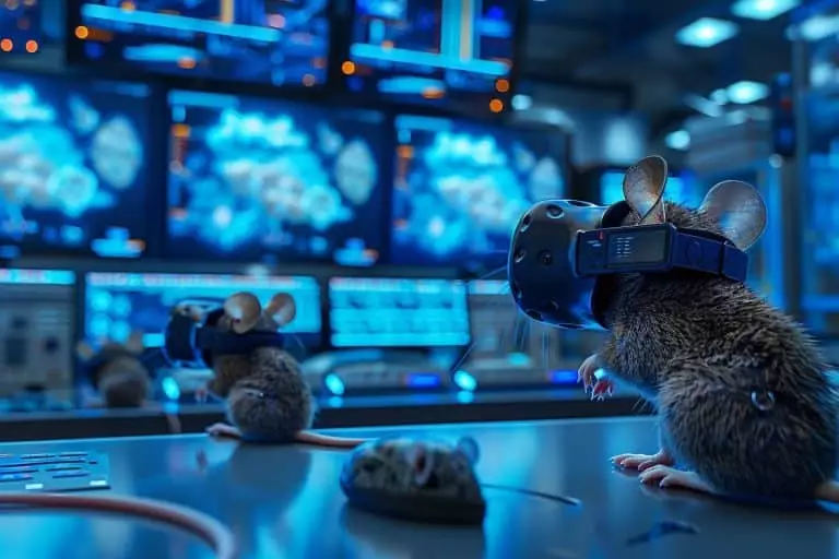 Des souris plongées dans le virtuel : une avancée scientifique qui interroge l'éthique et la technologie