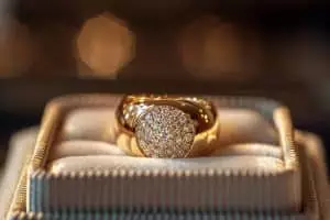 Offrez-vous une bague en or sertie de diamants en beurre de cacahuète pour le Super Bowl