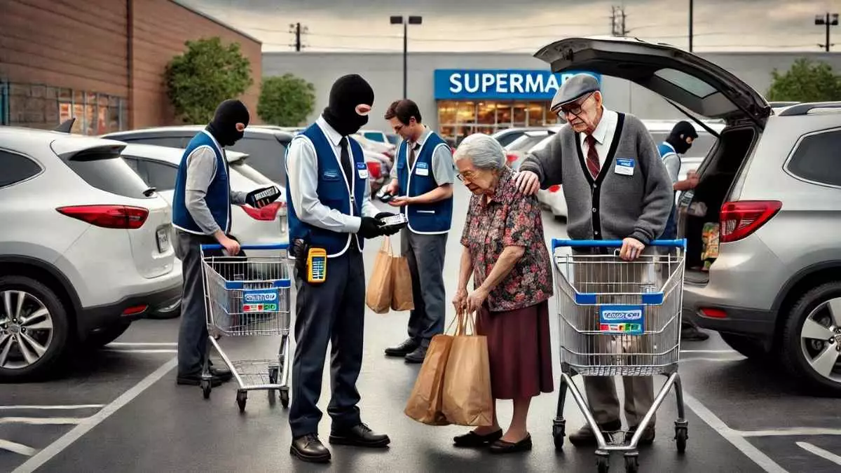 arnaque supermarché