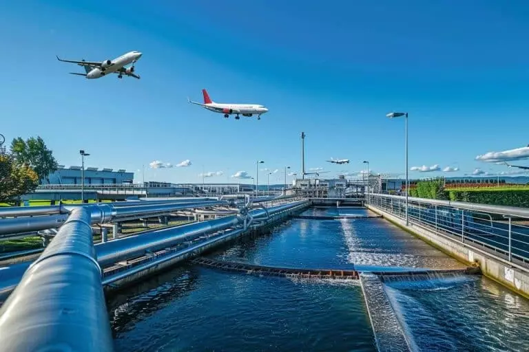 Transformer les eaux usées : une révolution pour l'aviation durable