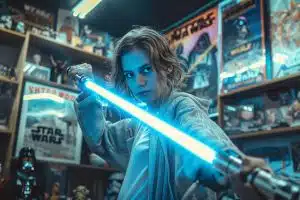 Un youtubeur russe capture l'essence de Star Wars : découvrez le sabre laser qui bouscule la réalité