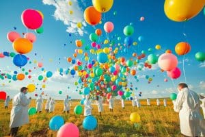 Une startup mystérieuse : 1 million de dollars pour des ballons chimiques au-dessus de nos têtes