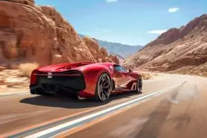 Cette Bugatti décapotable pulvérise tous les records : vitesse vertigineuse et prix astronomique !