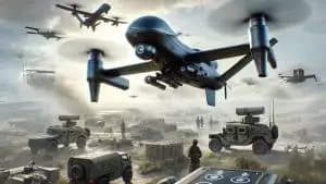 drone autonome militaire