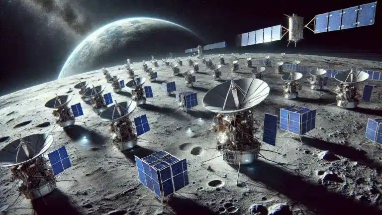 satellite lune Europe Moonlight