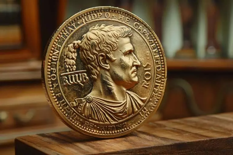 Ce fabuleux trésor romain : l'unique pièce d'or de Brutus, témoin d'une époque sanglante, aux enchères !