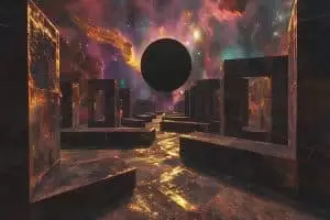 Ces étranges structures L repérées près d'un trou noir colossal vont vous stupéfier !