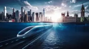 Plongée futuriste : Elon Musk promet New York-Londres en 54 minutes grâce à un hyperloop sous-marin révolutionnaire