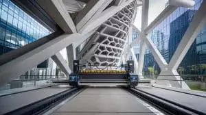 Une révolution écologique : cette imprimante 3D transforme le béton en piège à CO2 et booste sa résistance de 45%