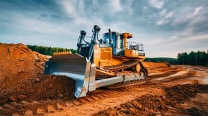 Ce bulldozer télécommandé révolutionne le plus grand chantier nordique, aussi vaste que le bois de Vincennes