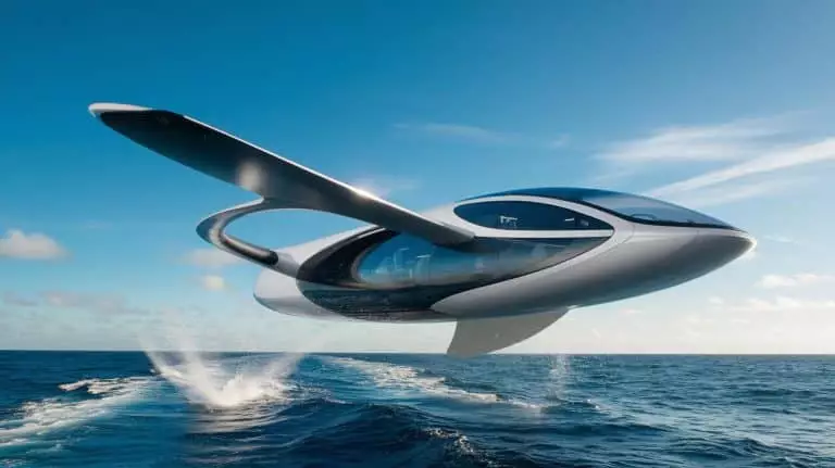 Ce navire volant futuriste promet de révolutionner le transport maritime : 50 % plus rapide que tout ce que l'on connaît