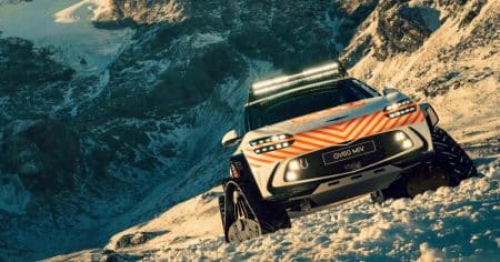Ce super-SUV Genesis GV60 MIV à 429 chevaux est votre ultime allié pour les sauvetages extrêmes en montagne