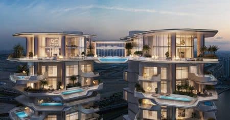 Ces deux gratte-ciel de Dubaï révolutionnent l&rsquo;architecture avec leur piscine céleste à couper le souffle