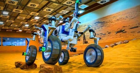 Ces pneus mémoire en alliage nickel-titane de la NASA révolutionnent l&rsquo;exploration martienne en dévorant le terrain rocailleux !