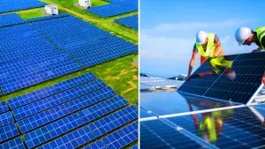 Ce colosse solaire, 850 terrains de foot en Suffolk, promet d’alimenter 75 000 foyers en électricité renouvelable