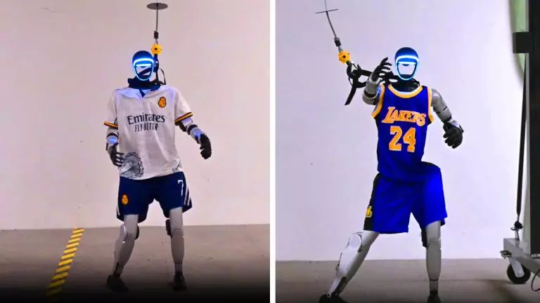 Ce robot humanoïde défie les légendes : son spin de Ronaldo et son fadeaway de Kobe atteignent une précision inédite de 52,7 % supérieure Ce robot humanoïde défie les lois du sport : il exécute le spin de Ronaldo et le fadeaway de Kobe avec 52,7% plus de précision