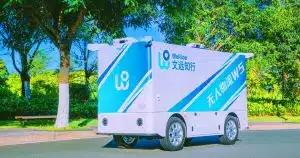 Ce robot livreur chinois, avec une capacité de 5,5 m³, défie l&rsquo;ingéniosité humaine en autonomie totale sur 40 millions de km