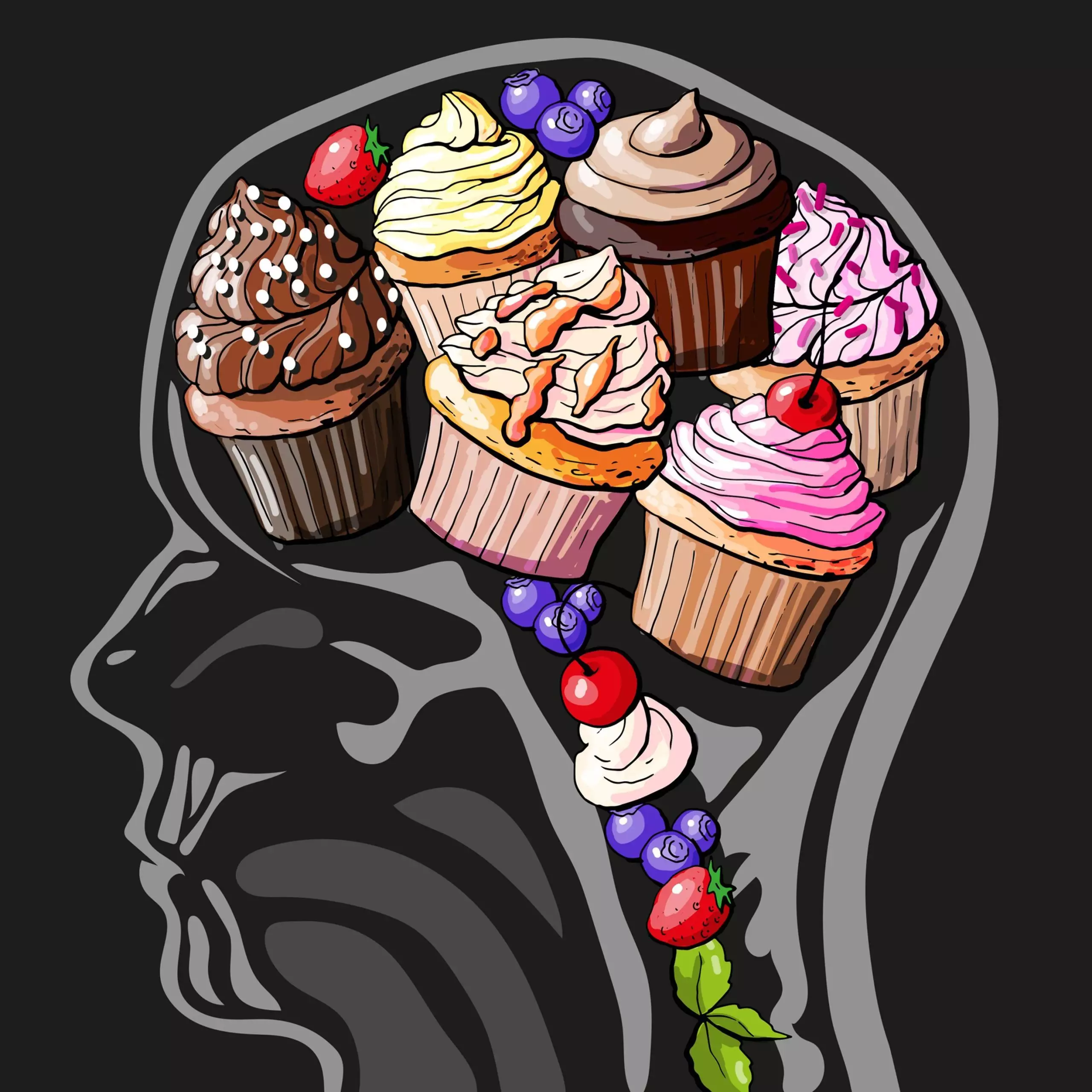 Les scientifiques ont localisé la région du cerveau qui stimule l'envie de manger du sucre, même lorsque nous n'avons plus faim.