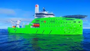 Cette révolution maritime : le premier navire offshore 100% électrique avec une batterie de 25MWh, un bond vertigineux vers 2027