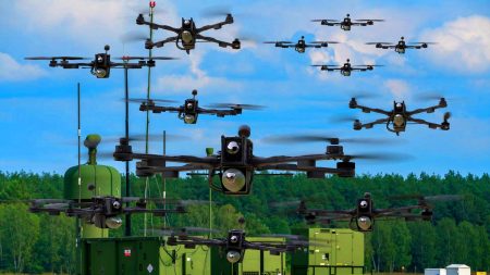 Cette technologie US contrôle 2 500 drones d’un simple clic : une révolution militaire en marche