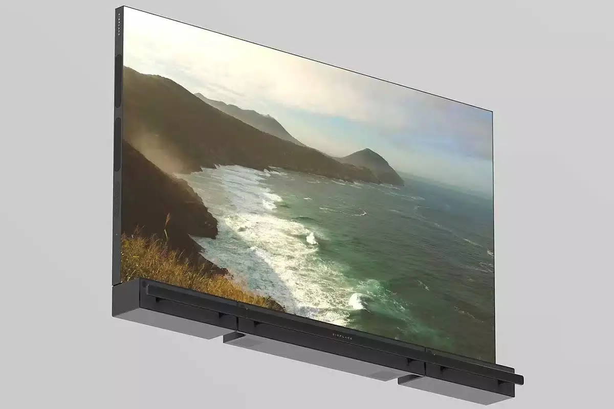 Un téléviseur dernier cri.