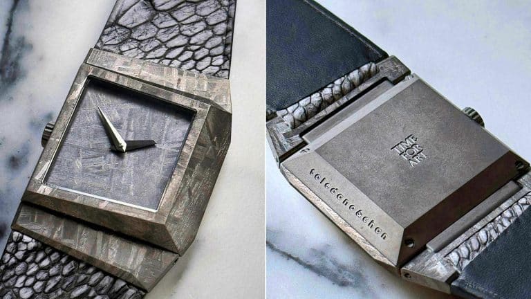« Un fragment de l’espace à votre poignet » : cette montre taillée dans une météorite d’un million d’années défie le temps et le luxe