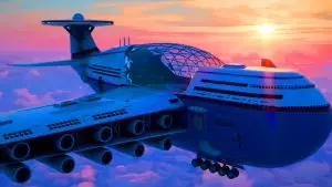 Le Sky Cruise : ce « Titanic des airs » de 5000 passagers promet une croisière céleste sans fin, défiant l&rsquo;imaginaire