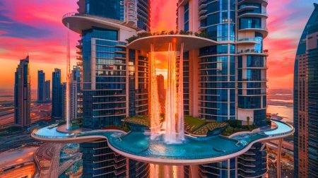 Un complexe thermal suspendu à 100 mètres du sol : Dubaï dévoile son nouveau projet architectural grandiose