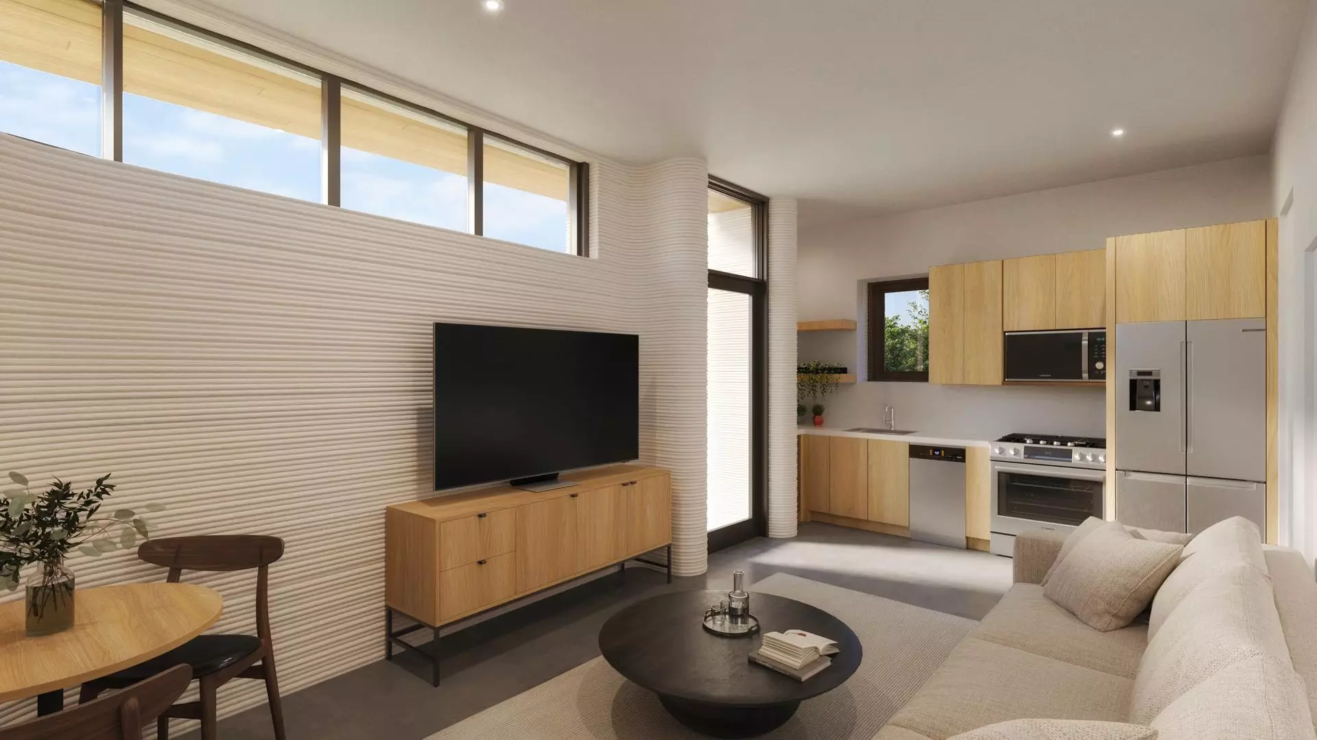 Les maisons seront disponibles dans plusieurs configurations et auront une superficie allant de 60 à 222 mètres carrés.