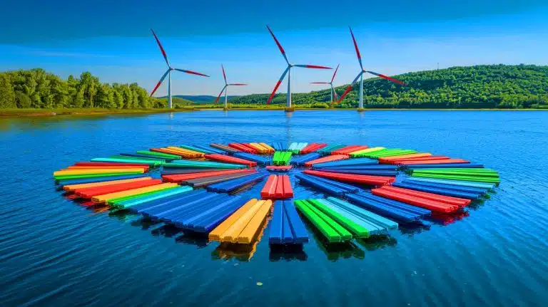 Ces pales d’éoliennes usagées mutent en docks flottants futuristes : une innovation éblouissante pour nos côtes Ces pales d'éoliennes usagées mutent en docks flottants futuristes : une innovation éblouissante pour nos côtes