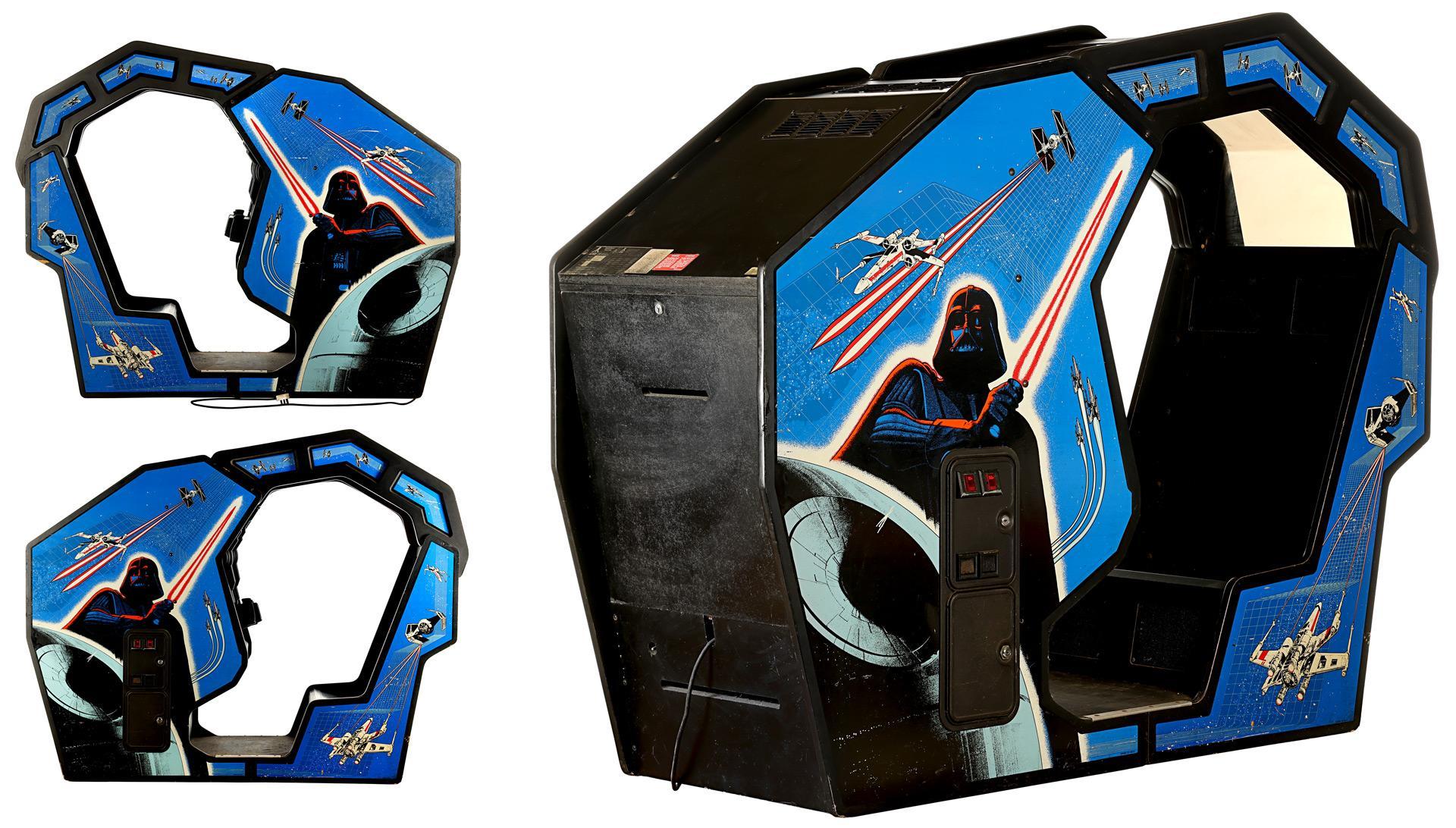 C'est la seule véritable console Atari Star Wars en style cockpit à être passée aux enchères publiques jusqu'à présent. Bien que de nombreuses autres aient été vendues au sein de la communauté des joueurs, nous n'avons pas trouvé d'exemple de vente de cette console pour plus de 5 000 dollars.