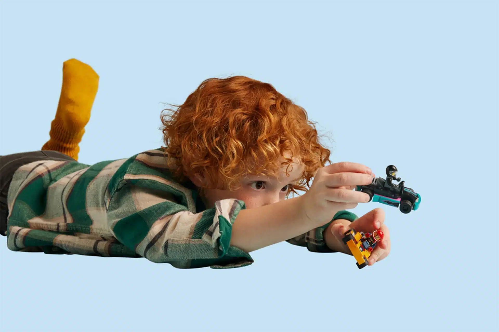 De nombreux ensembles Lego sur le thème de l'automobile et des courses présentent des pneus de toutes tailles.
