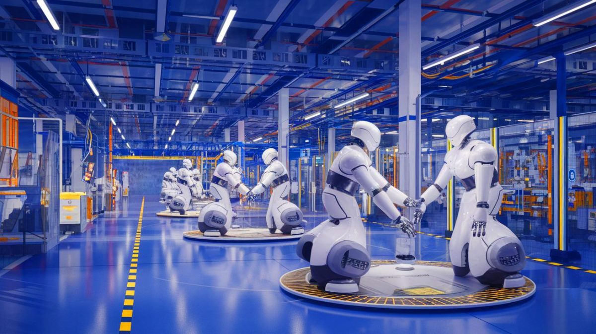 La Chine surprend le monde : cette première coordination de robots humanoïdes révolutionne l’industrie et redéfinit le futur des usines