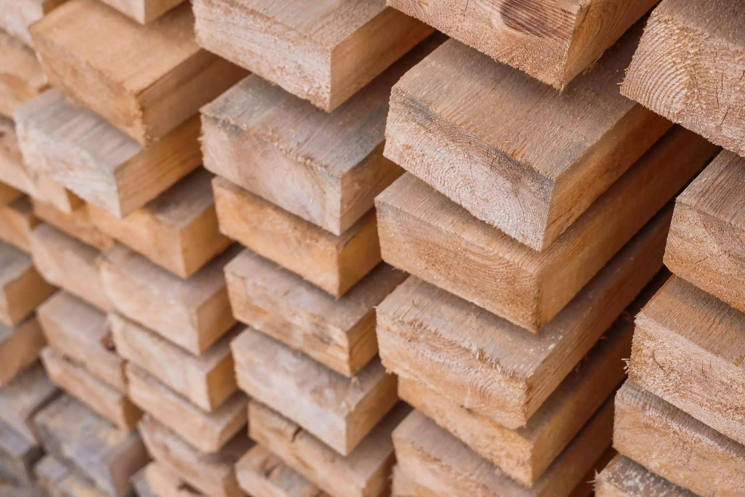 Bien qu'il soit déjà largement employé dans la construction, le bois traditionnel (illustré ici) pourrait offrir davantage de performances.