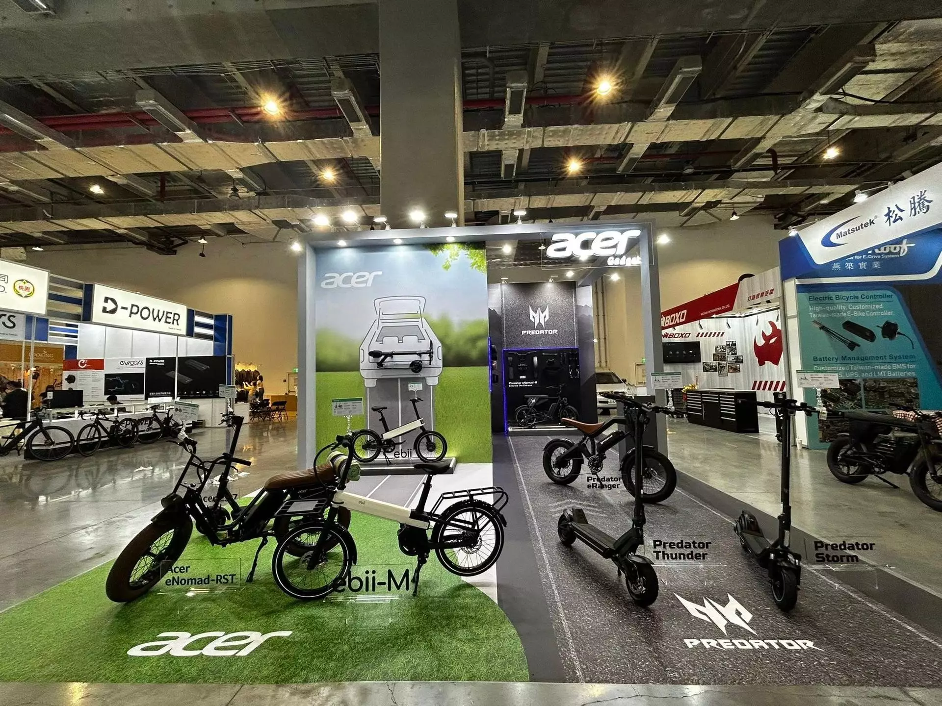 Les vélos électriques Predator eRanger et ebii-M ont été présentés pour la première fois au salon Taipei Cycle 2025 cette semaine