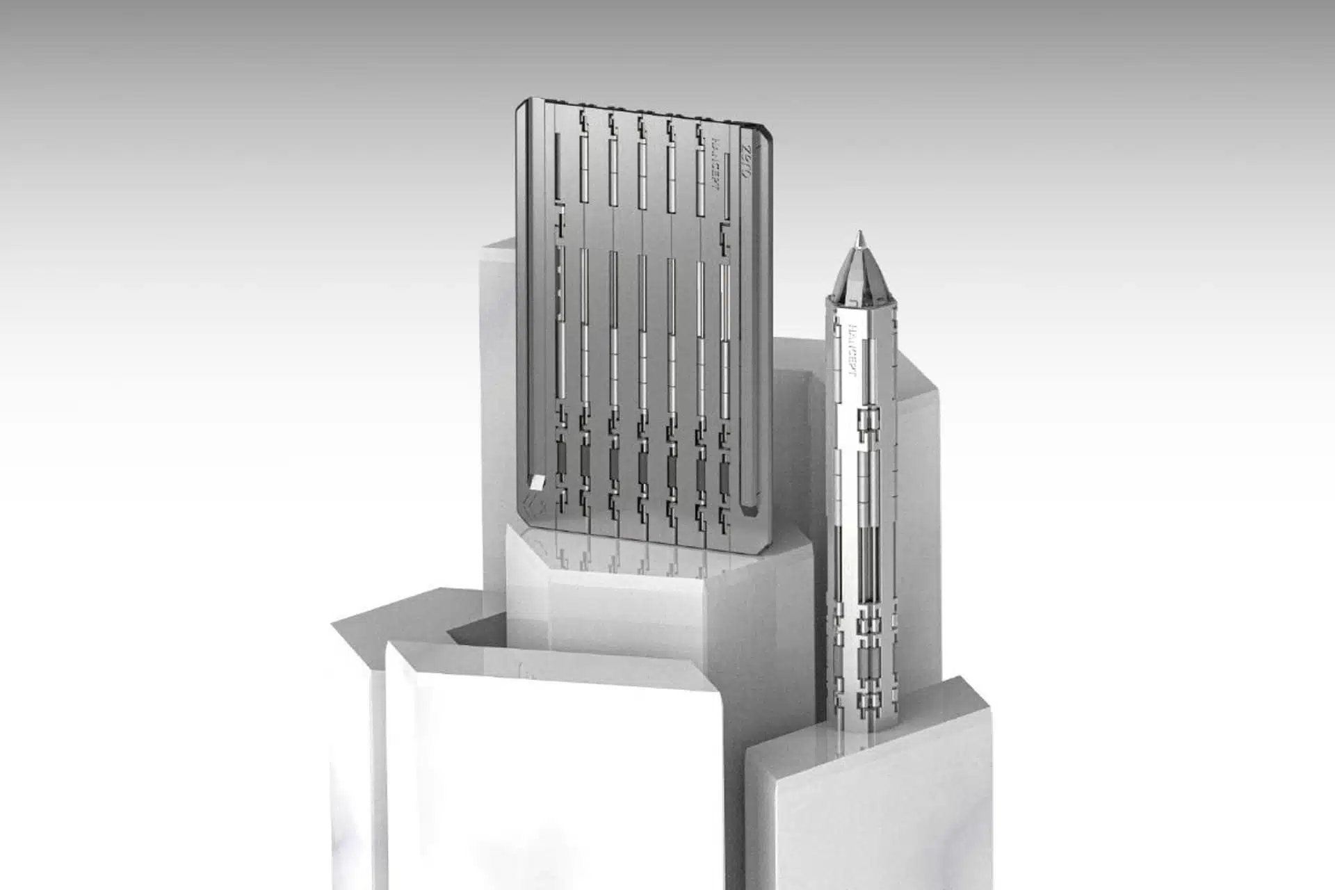 La Hancept Zero Mk2 évoque fortement l'univers de James Bond