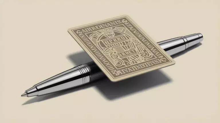 « Un stylo digne de James Bond » : cette œuvre d’art de la taille d’une carte de crédit se transforme en un stylo métallique ultra-cool « Un stylo digne de James Bond » : cette œuvre d'art de la taille d'une carte de crédit se transforme en un stylo métallique ultra-cool