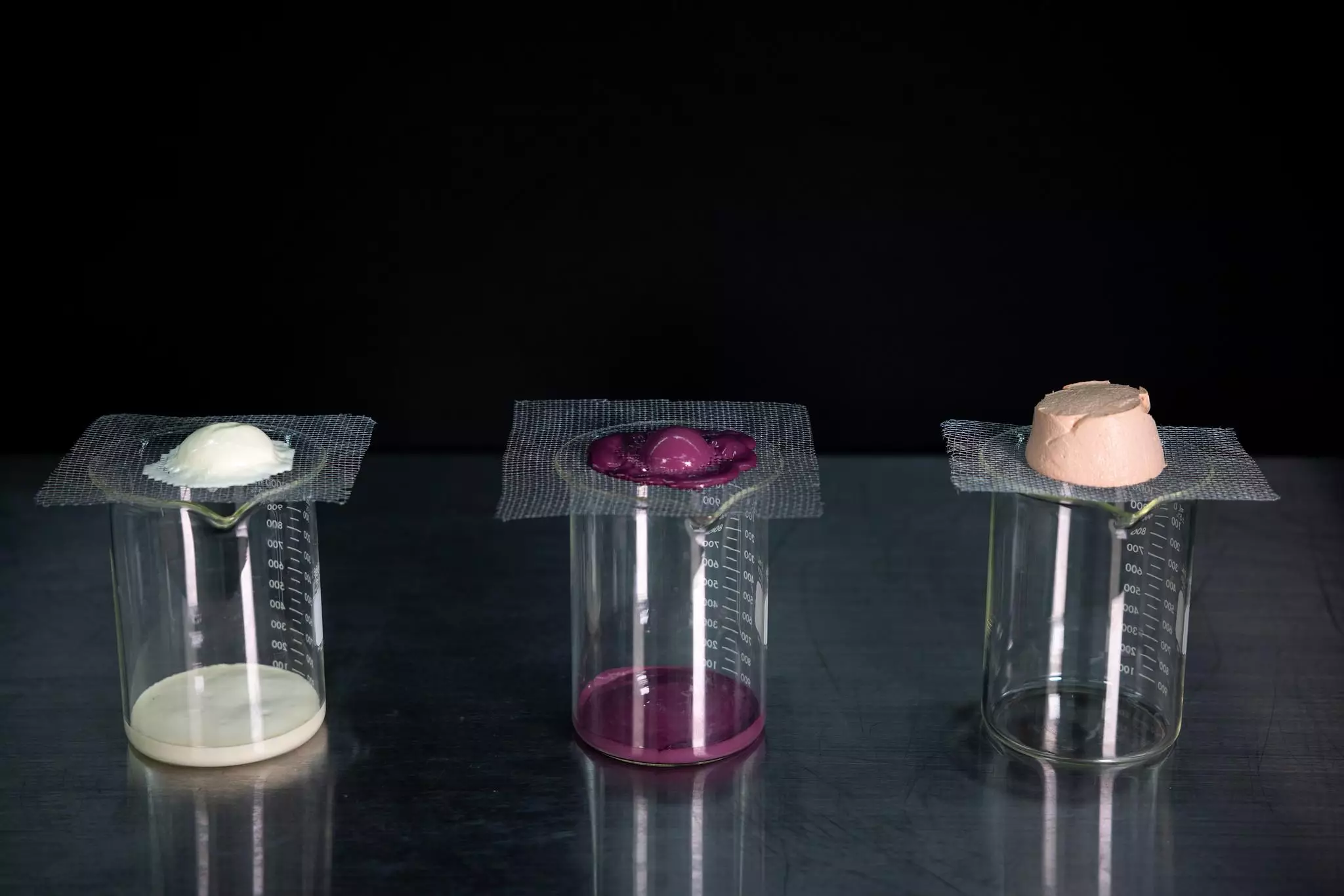 La crème glacée fondante, un dessert glacé qui se liquéfie lors des tests